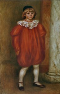 The Clown (Claude Renoir) by Pierre Auguste Renoir